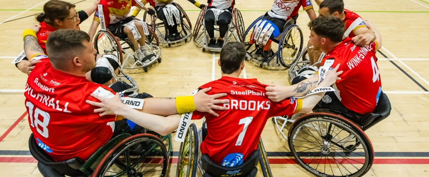 Wheelchair squad take on Leeds Rhinos this Saturday!