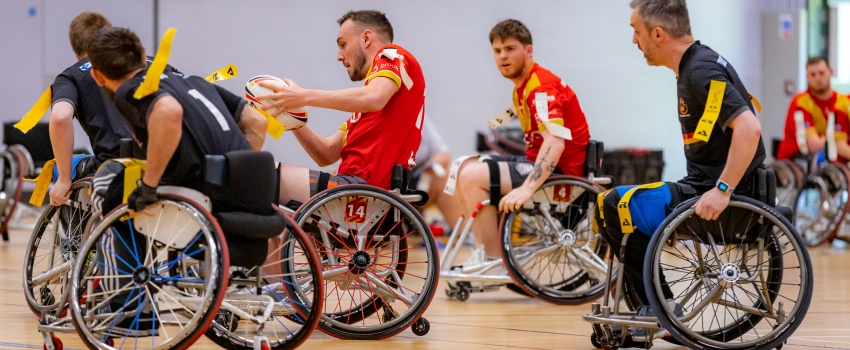 Wheelchair Squads announced for tomorrow's 4's Event!