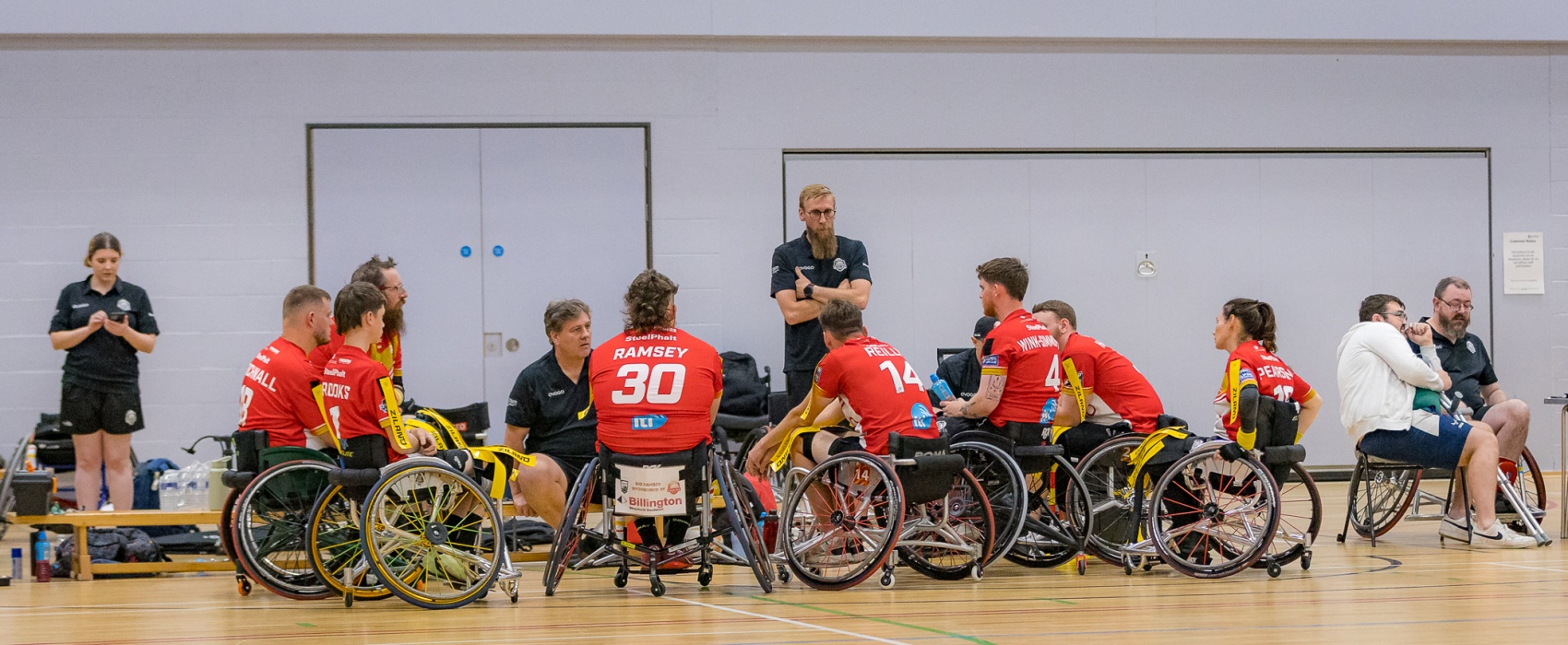 Wheelchair squad named for Wakefield friendly!