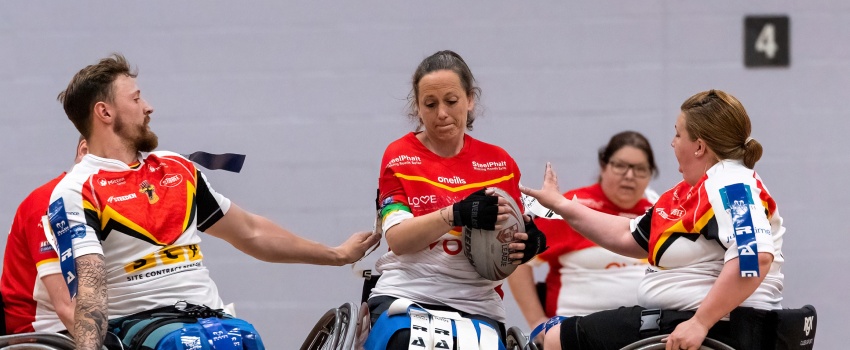 Bulls Wheelchair vs Eagles + Peacock Cup