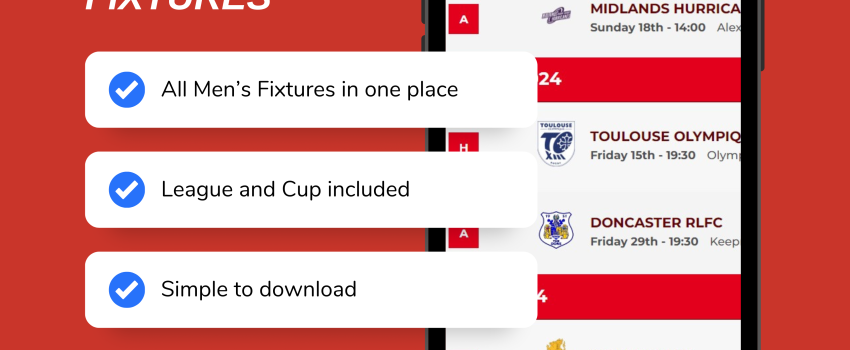 Download Fixtures to your Calendar