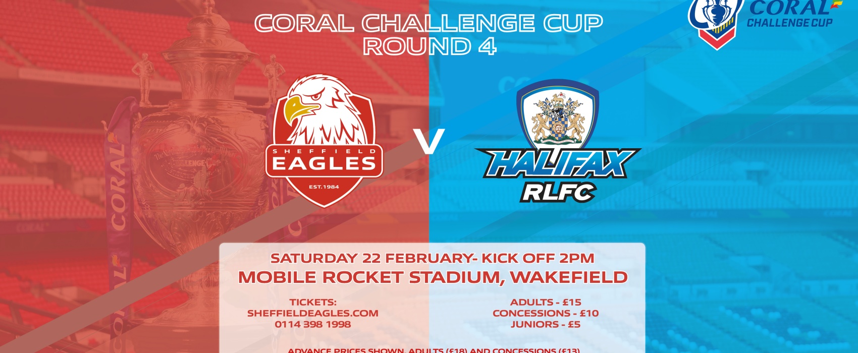 Coral Challenge Cup: Eagles vs Halifax