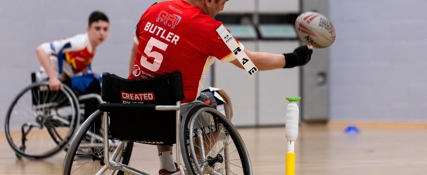 Wheelchair double header at EIS