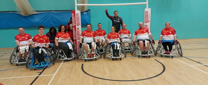 Eagles Wheelchair off the mark!