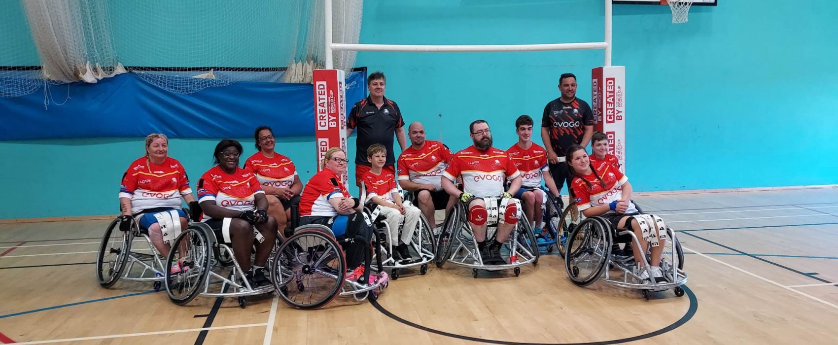 Great day for Wheelchair RL as Eagles and Rhinos face off