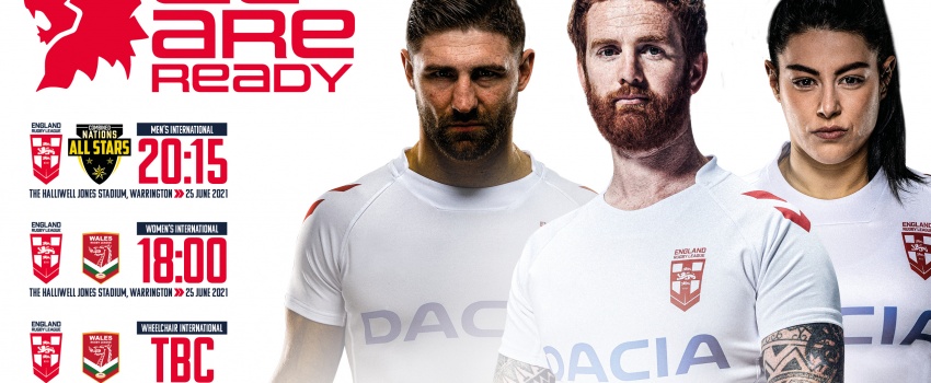 Three England teams to make history with international triple bill