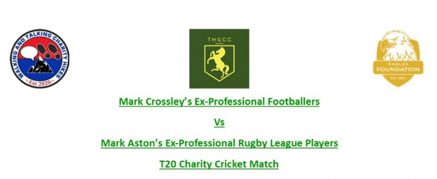 T20 Charity Cricket Match: Mark Aston's RL Players vs Ex-Professional Footballers