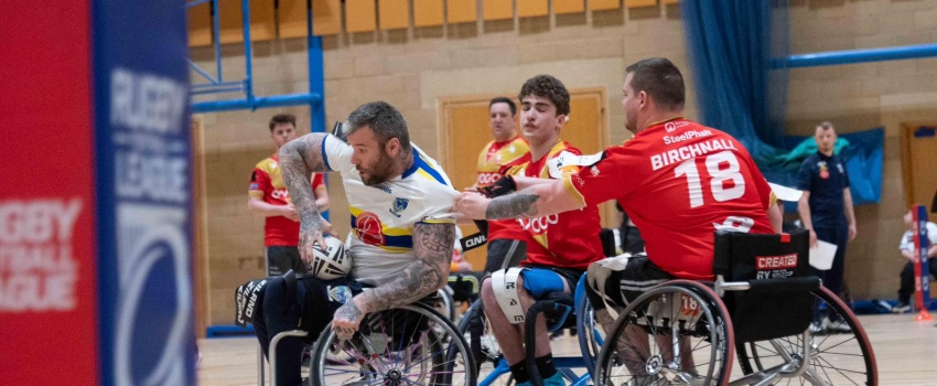 Sheffield Eagles Wheelchair team attended the Annual RFL Wheelchair 4s Festival
