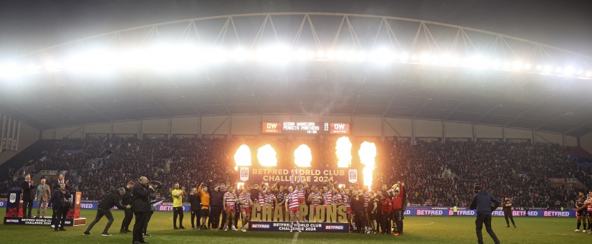 Match Details and Ticketing confirmed for Wigan Warriors (A)