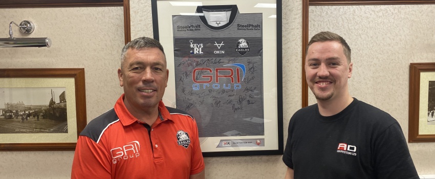 RD Shopfitting continue as Eagles sponsor