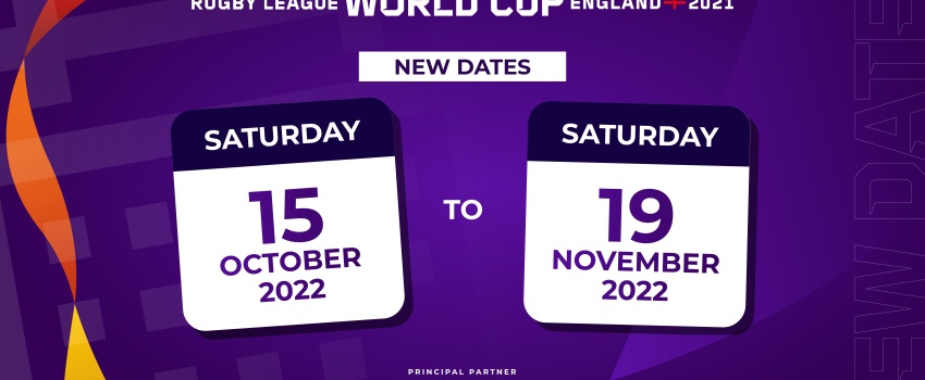 RLWC 2021 announce new dates for 2022