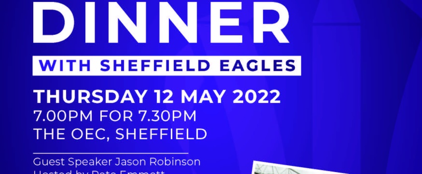 RLWC2021 Dinner with Sheffield Eagles: BOOK NOW
