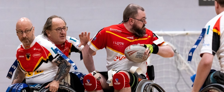 Eagles Wheelchair battle Crusaders