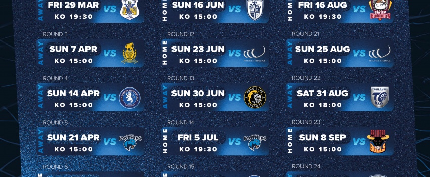 2024 Betfred Championship and League One fixtures revealed