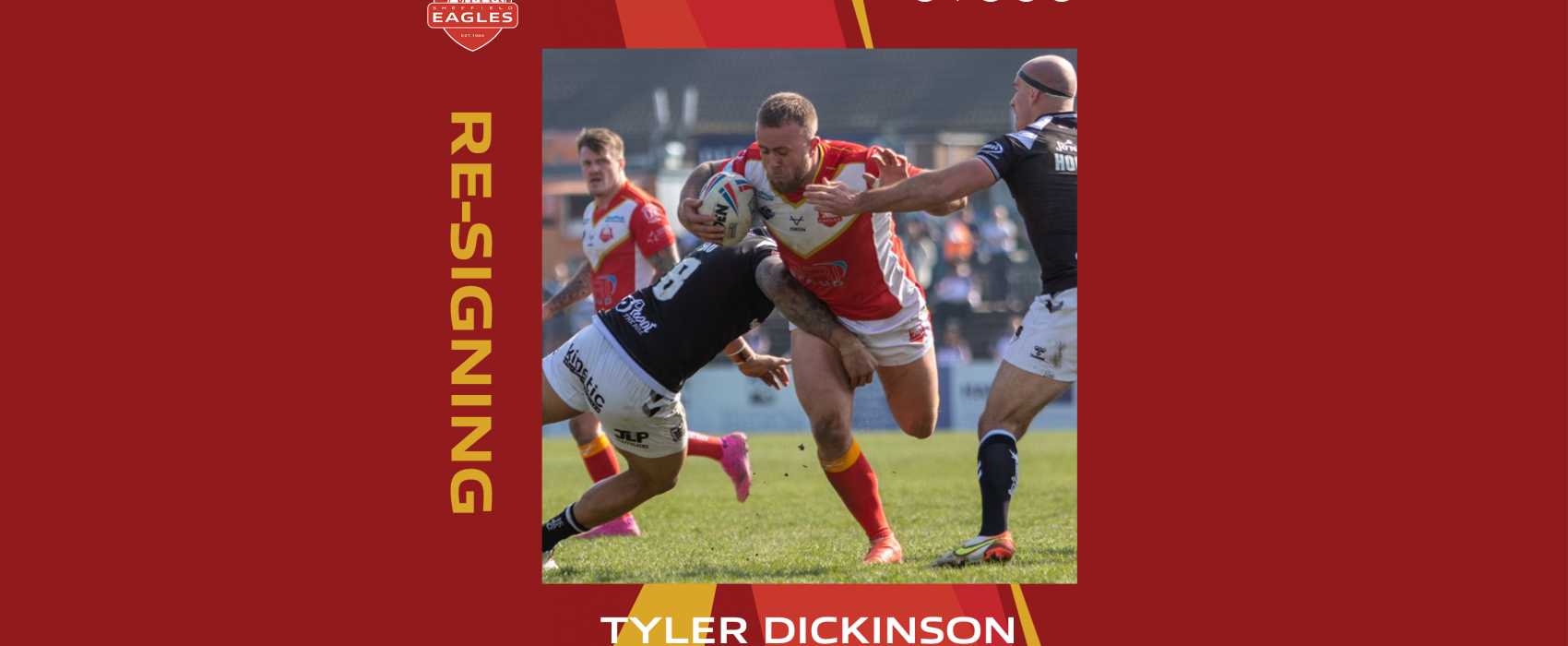Dickinson on board with three-year extension