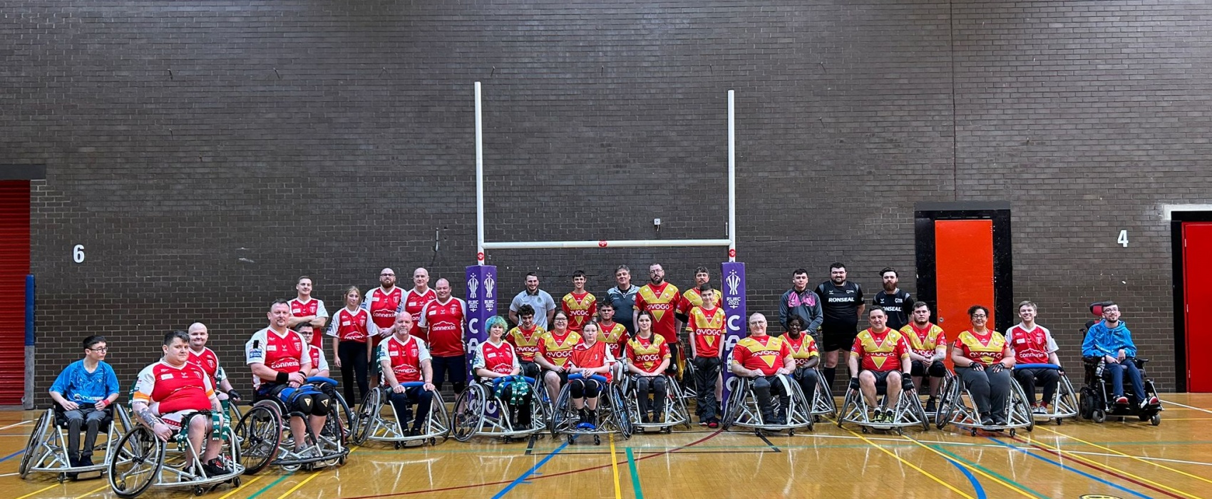 Wheelchair side take part in RFL 4's festival this weekend