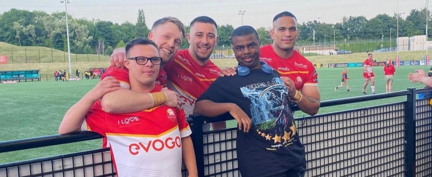 ‘No Limits’ Partner with Eagles Learning Disability Team