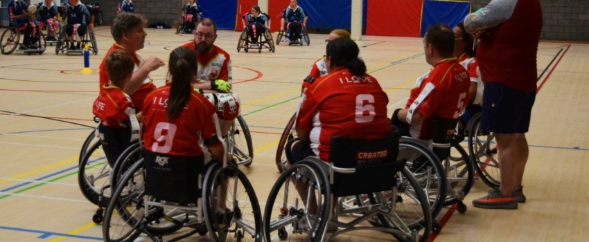 Dundee Dragons vs Eagles Wheelchair report