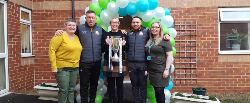 Eagles attend Willowbeck Opening