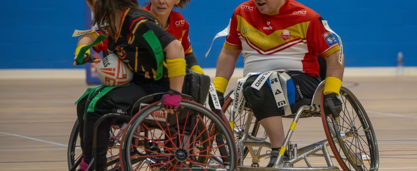 Respective friendlies for our Wheelchair team this Saturday!