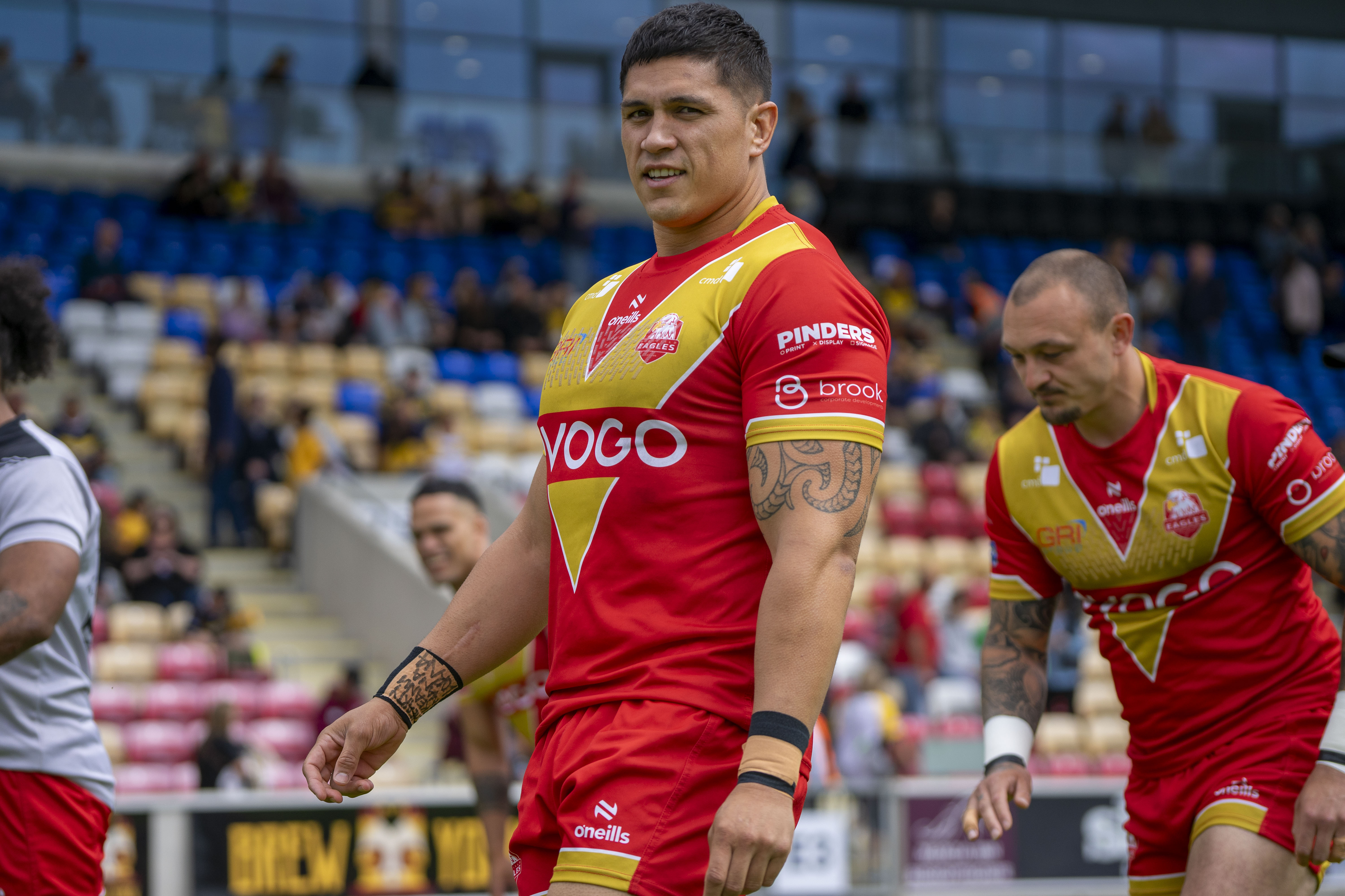 Écharpe Rétro Sheffield Eagles, Rugby League, Vintage